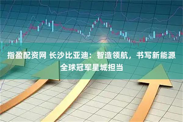 指盈配资网 长沙比亚迪：智造领航，书写新能源全球冠军星城担当