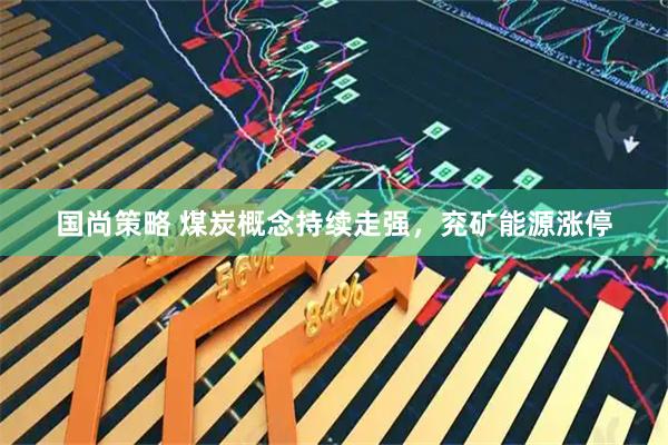 国尚策略 煤炭概念持续走强，兖矿能源涨停