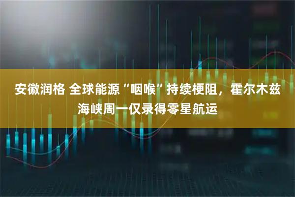 安徽润格 全球能源“咽喉”持续梗阻，霍尔木兹海峡周一仅录得零星航运
